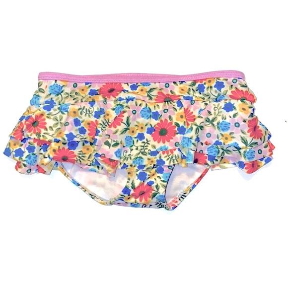MiniBoden Floral bikini bottoms 6-7Y - Picture 1 of 3